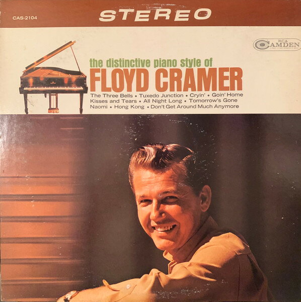 LP Floyd Cramer The Distinctive Piano Style Of Floyd Cramer CAS2104 RCA Camden /00260