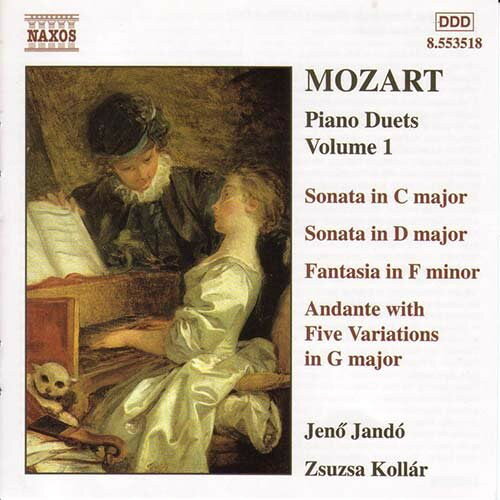 【中古】欧CD ヤンドー/コラール モーツァルト:4手のピアノのための作品集 1 8553518 Naxos /00110