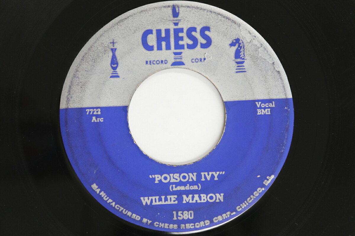【中古】米7” Willie Mabon Poison Ivy / Say Man 1580 Chess /00080