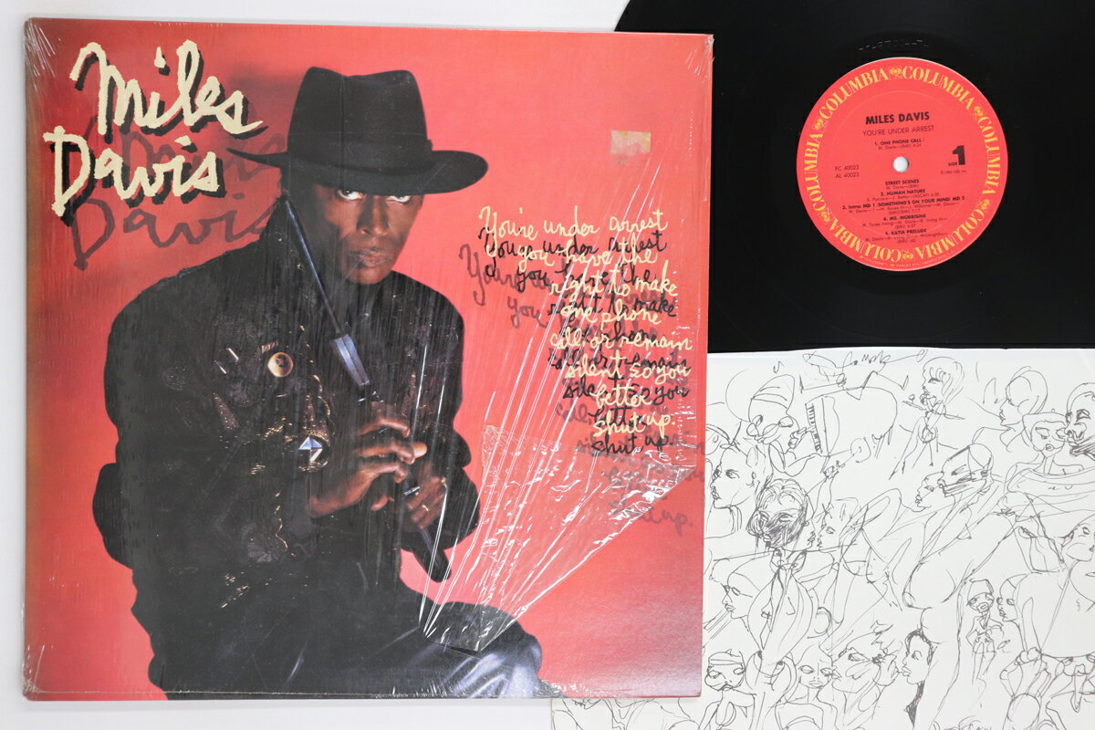 【中古】米LP Miles Davis Youre Under Arrest FC40023 COLUMBIA /00400