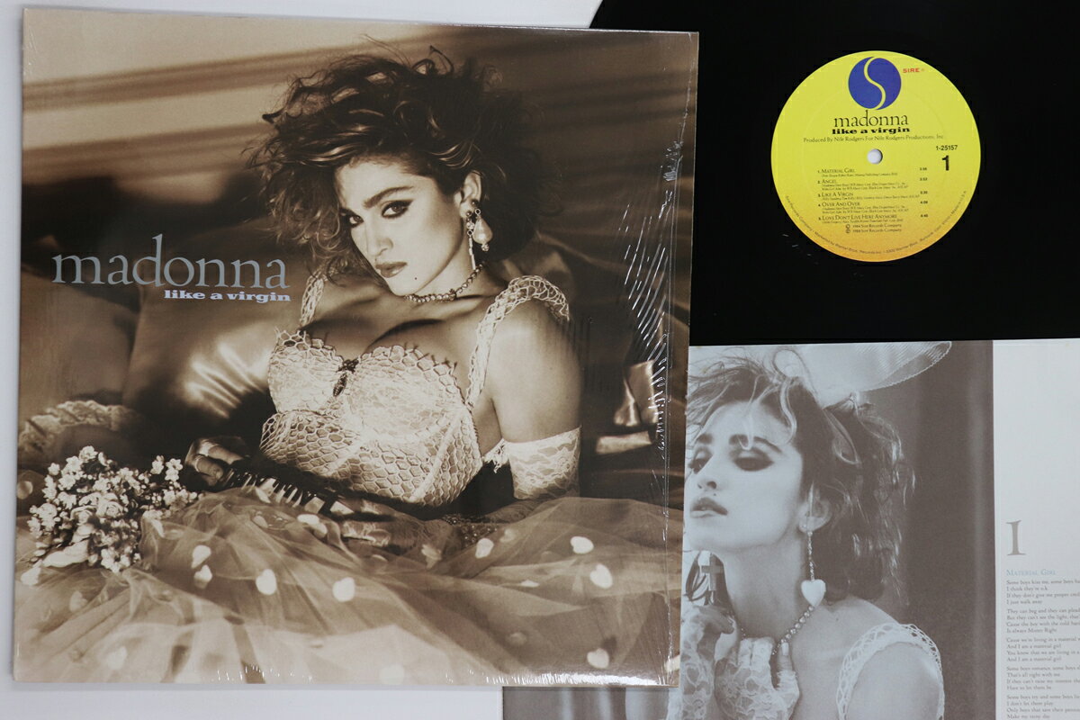 【中古】米LP Madonna Like A Virgin 125157 SIRE /00260