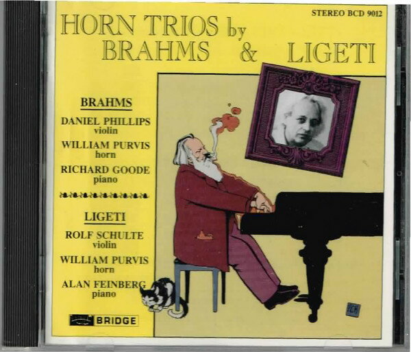 【中古】米CD Brahms; Ligeti Trios BCD9012 Bridge Records 未開封 /00110