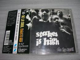 【中古】CD デ・ラ・ソウル STAKES IS HIGH SRCS7997 Tommy Boy /00110