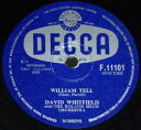 【中古】英78RPM/SP David Whitfield William Tell / Willingly F11101 Decca /00500
