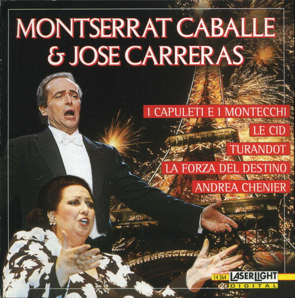 Chopin - 【中古】米CD Montserrat Caballe, Jose Carre Live In Paris 14264 LASERLIGHT DIGITAL /00110