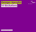 【中古】オーストリアCD G. Aperghis 14 Recitations WWE1CD20270 col legno /00110