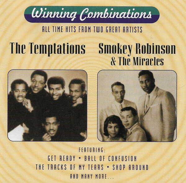 ・アーティスト Temptations; Smokey Robinson & Miracles ・タイトル Winning Combinations ・レーベル・型番 Universal Music Special Markets 4400143792 ・フォーマット CD ・コンディション(盤) 可 (VG) ・コンディション(ジャケット) ・コンディション(帯) オビなし ・特記事項 【ソフトケース入り（プラケースなし）】【盤に小さいキズ】 サンプル画像です。実際の商品の画像ではありません 商品写真はバーコード/カタログ番号に対応したサンプル画像ですので、お送りする商品の画像ではありません。帯やライナーなどの付属品は、特記事項に記載されている場合のみ含まれます。プロモやカラーレコードなどの仕様についても、該当する場合のみ特記事項に記載しています。 【ご購入前に必ずご確認ください】 ・本店サイト(www.recordcity.jp)とは価格、送料が違います ・本店サイト、その他支店のオーダーとは同梱発送できません ・注文確定後に別の注文を頂いた場合、注文同士の同梱は致しかねます。 ・別倉庫から発送しているため、店頭受け渡しは対応しておりません ・一部商品は他の通販サイトでも販売しているため、ご注文のタイミングによっては商品のご用意ができない場合がございます。 ・土日祝日はお休みです 金曜・祝前日9時以降のご連絡またはご入金は、返答または発送が週明け・祝日明けに順次対応となります。 ・ご購入後のキャンセル不可 ご購入後のキャンセルはいかなる理由においてもお受けできません。ご了承の上、ご購入くださいませ。 ・日本郵便(ゆうパック/ゆうメール)によるお届けになります。 ・中古品であることをご理解ください 当ストアでは中古商品を主に販売しております。中古品であることをご理解の上ご購入ください。また、一部商品はRecordCityオンラインストアで試聴可能です。 ・返品について お客様のご都合による返品は一切承っておりません。 表記の内容と実際の商品に相違がある場合、また針飛び等で返品・返金をご希望される場合は、商品の到着後1週間以内にご連絡ください。商品の返送をこちらで確認後、キャンセル・返金を行います。 コンディションVG以下の商品は返品できません。プレイに影響のない表面のこすれ傷、プレス起因のノイズ盤は返品の対象外です。 【コンディション表記】 ・ほぼ新品(M-)(Like New) 完全な新品。未使用。当店ではほぼ使用しません ・非常に良い(EX)(Excellent) 中古盤として美品な状態。わずかな経年を感じるものの傷みを感じさせない、当店基準で最高の状態 ・良い(VG+)(Very Good Plus) 丁寧に扱われた中古品で、軽い使用感がみられる。 ・可(VG)(Acceptable) 使い込まれた中古品で、「良い」よりもさらに使用感がみられる。 ・悪い(VG-)(Bad) 状態が悪いアイテム。使用の保障はなく、再生不可、針飛び、目立つノイズがあるかもしれない。状態によるクレーム不可。返品不可。 ・非常に悪い(G)(Very Bad) 「悪い」よりさらに状態が悪いアイテム。使用の保障はなく、再生不可、針飛び、目立つノイズがあるかもしれない。状態によるクレーム不可。返品不可。 ・ジャンク(Fair)(Junk/Fair) 割れている、反っている、水ダメージがある、カビ、ジャケットが分離している、ひどい書き込み、ひどい擦れなど最低の状態。使用の保障はなく、再生不可、針飛び、目立つノイズがあるかもしれない。状態によるクレーム不可。返品不可。 ・ジャンク(Poor)(Junk/Poor) 割れている、反っている、水ダメージがある、カビ、ジャケットが分離している、ひどい書き込み、ひどい擦れなど最低の状態。使用の保障はなく、再生不可、針飛び、目立つノイズがあるかもしれない。状態によるクレーム不可。返品不可。