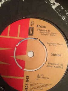 【中古】英7” Simba Africa EMI2364 EMI /00080