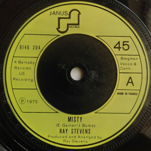 Artist Name: N - 【中古】7” Ray Stevens Misty 6146204 Janus Records /00080