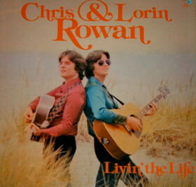【中古】LP Chris &amp; Lorin Rowan Livin The Life AP011 APPALOOSA /00260