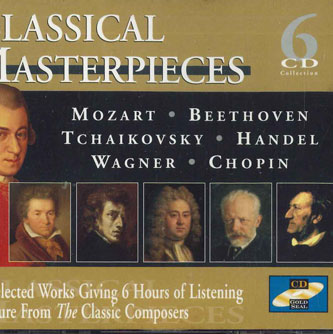 輸入6CD Various Classical Masterpieces KBCD088 HEY PRESTO! /00660