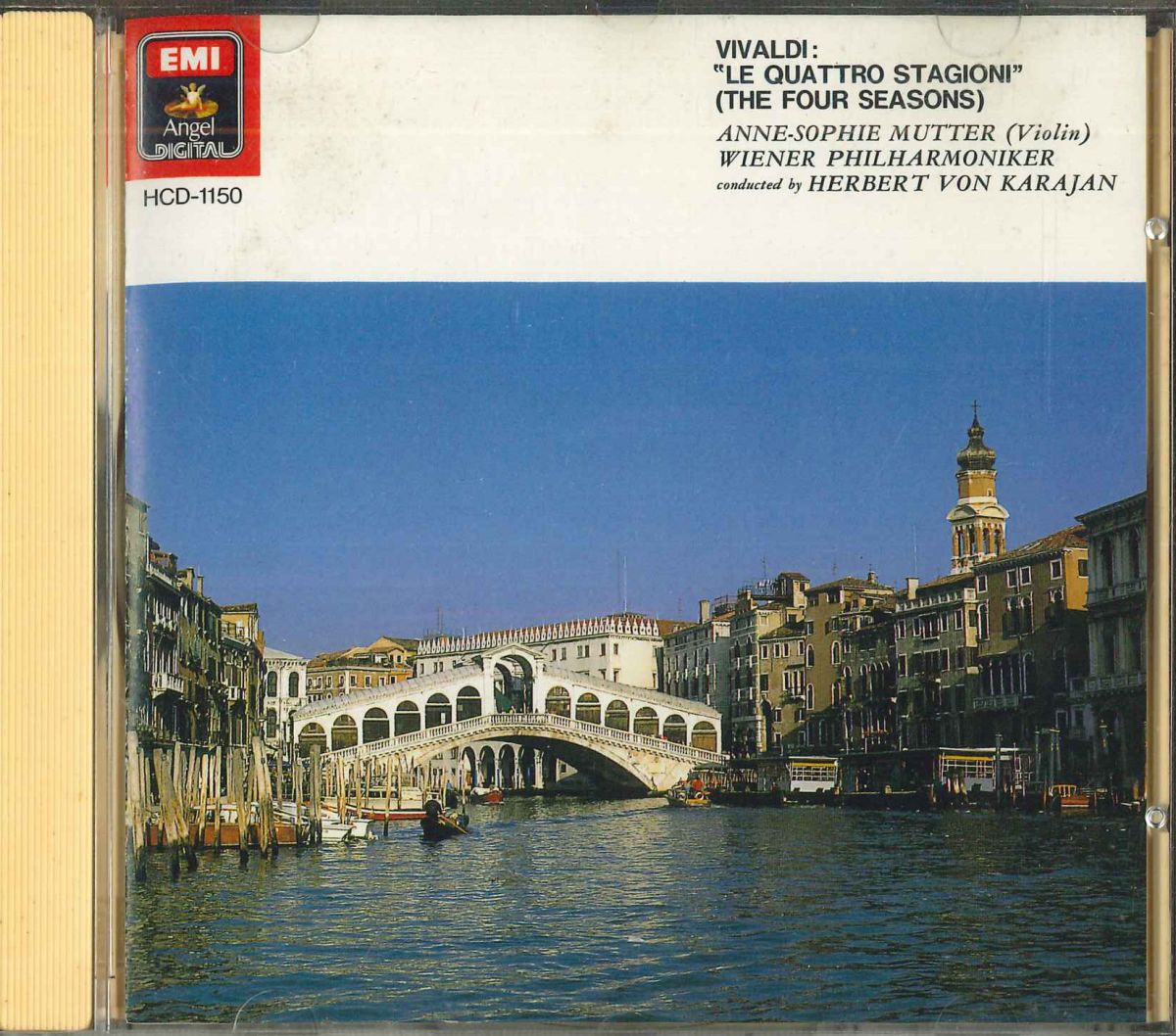 【中古】CD ヘルベルト・フォン・カラヤン ヴィヴァルディ 「四季」 HCD1150 EMI /00110 recordcity-10344070 RECORD CITY 楽天市場店 パッケージ画像