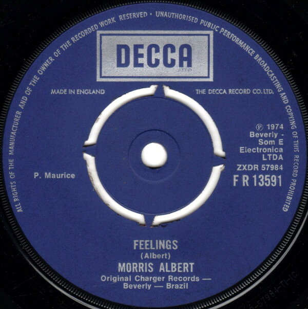쥳ɥƥ ŷԾŹ㤨֡š۱7 Morris Albert Feelings FR13591 DECCA /00080פβǤʤ713ߤˤʤޤ