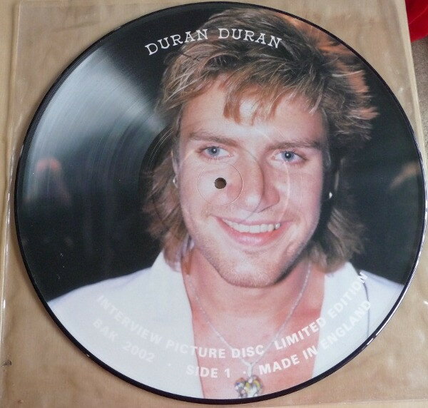 LP Duran Duran Interview Picture Disc BAK2002 BAKTABAK /00260