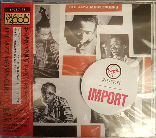 【中古】CD Jazz Messengers Jazz Messengers SRCS7128 SONY /00110