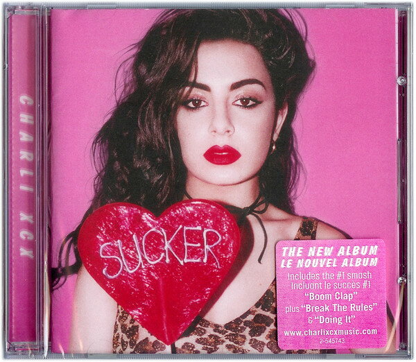 š۲CD Charli XCX Sucker 2545743 Atlantic /00110