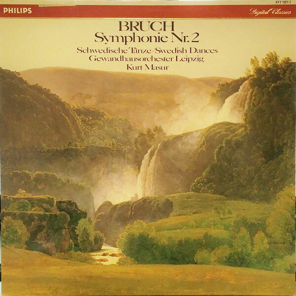 【中古】蘭LP Bruch - Gewandhausorchester Le Symphonie Nr. 2 / Swedish Dances 4111211 PHILIPS /00260