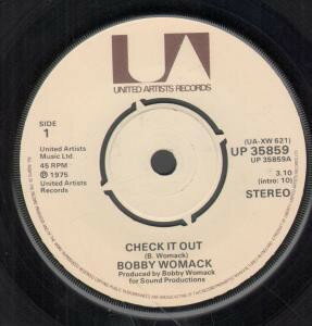 【中古】英7” Bobby Womack Check It Out UP35859 United Artists Recor /00080