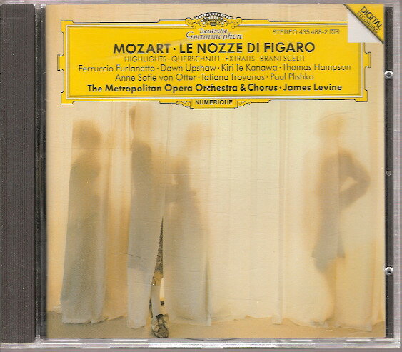 ・アーティスト Various ・タイトル Le Nozze Di Figaro - Highlights ・レーベル・型番 Deutsche Grammophon 4354882 ・フォーマット CD ・コンディション(盤) 良い (VG+) ・コンディション(ジャケット) ・コンディション(帯) オビなし ・特記事項 サンプル画像です。実際の商品の画像ではありません 商品写真はバーコード/カタログ番号に対応したサンプル画像ですので、お送りする商品の画像ではありません。帯やライナーなどの付属品は、特記事項に記載されている場合のみ含まれます。プロモやカラーレコードなどの仕様についても、該当する場合のみ特記事項に記載しています。 【ご購入前に必ずご確認ください】 ・本店サイト(www.recordcity.jp)とは価格、送料が違います ・本店サイト、その他支店のオーダーとは同梱発送できません ・注文確定後に別の注文を頂いた場合、注文同士の同梱は致しかねます。 ・別倉庫から発送しているため、店頭受け渡しは対応しておりません ・一部商品は他の通販サイトでも販売しているため、ご注文のタイミングによっては商品のご用意ができない場合がございます。 ・土日祝日はお休みです 金曜・祝前日9時以降のご連絡またはご入金は、返答または発送が週明け・祝日明けに順次対応となります。 ・ご購入後のキャンセル不可 ご購入後のキャンセルはいかなる理由においてもお受けできません。ご了承の上、ご購入くださいませ。 ・日本郵便(ゆうパック/ゆうメール)によるお届けになります。 ・中古品であることをご理解ください 当ストアでは中古商品を主に販売しております。中古品であることをご理解の上ご購入ください。また、一部商品はRecordCityオンラインストアで試聴可能です。 ・返品について お客様のご都合による返品は一切承っておりません。 表記の内容と実際の商品に相違がある場合、また針飛び等で返品・返金をご希望される場合は、商品の到着後1週間以内にご連絡ください。商品の返送をこちらで確認後、キャンセル・返金を行います。 コンディションVG以下の商品は返品できません。プレイに影響のない表面のこすれ傷、プレス起因のノイズ盤は返品の対象外です。 【コンディション表記】 ・ほぼ新品(M-)(Like New) 完全な新品。未使用。当店ではほぼ使用しません ・非常に良い(EX)(Excellent) 中古盤として美品な状態。わずかな経年を感じるものの傷みを感じさせない、当店基準で最高の状態 ・良い(VG+)(Very Good Plus) 丁寧に扱われた中古品で、軽い使用感がみられる。 ・可(VG)(Acceptable) 使い込まれた中古品で、「良い」よりもさらに使用感がみられる。 ・悪い(VG-)(Bad) 状態が悪いアイテム。使用の保障はなく、再生不可、針飛び、目立つノイズがあるかもしれない。状態によるクレーム不可。返品不可。 ・非常に悪い(G)(Very Bad) 「悪い」よりさらに状態が悪いアイテム。使用の保障はなく、再生不可、針飛び、目立つノイズがあるかもしれない。状態によるクレーム不可。返品不可。 ・ジャンク(Fair)(Junk/Fair) 割れている、反っている、水ダメージがある、カビ、ジャケットが分離している、ひどい書き込み、ひどい擦れなど最低の状態。使用の保障はなく、再生不可、針飛び、目立つノイズがあるかもしれない。状態によるクレーム不可。返品不可。 ・ジャンク(Poor)(Junk/Poor) 割れている、反っている、水ダメージがある、カビ、ジャケットが分離している、ひどい書き込み、ひどい擦れなど最低の状態。使用の保障はなく、再生不可、針飛び、目立つノイズがあるかもしれない。状態によるクレーム不可。返品不可。