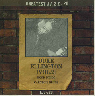 šCD Duke Ellington Greatest Jazz 20 Duke Ellington Vol.2 EJC720 ECH...