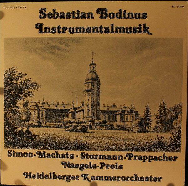 【中古】独LP Sebastian Bodinus Christian Instrumentalmusik 91049 Da Camera Magna /00260