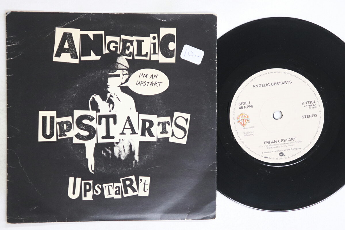 ・アーティスト Angelic Upstarts ・タイトル I'm An Upstart / Leave Me Alone ・レーベル・型番 WARNER K17354 ・フォーマット 7インチレコード ・コンディション(盤) 良い (V...
