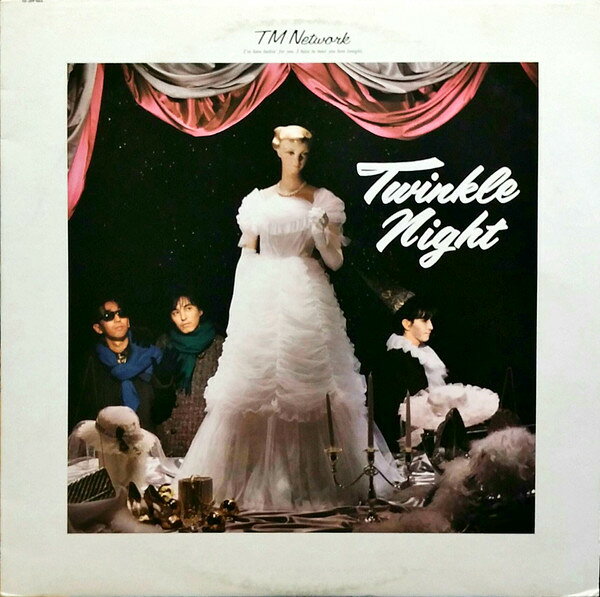 LP TM Network Twinkle Night - Your Song (Twinkle Mix) 153H185 EPIC Japan Vinyl /00260