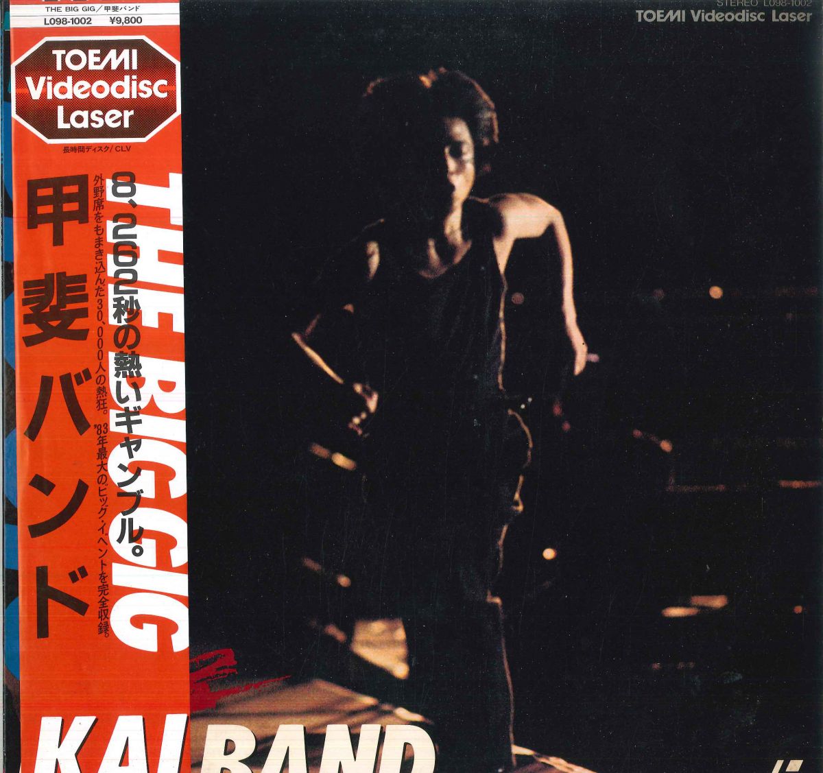 【中古】LASERDISC 甲斐バンド ビッグ・ギグ L0981002 TOSHIBA
