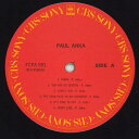 【中古】LP Paul Anka Paul Anka FCPA581 CBS SONY /00260