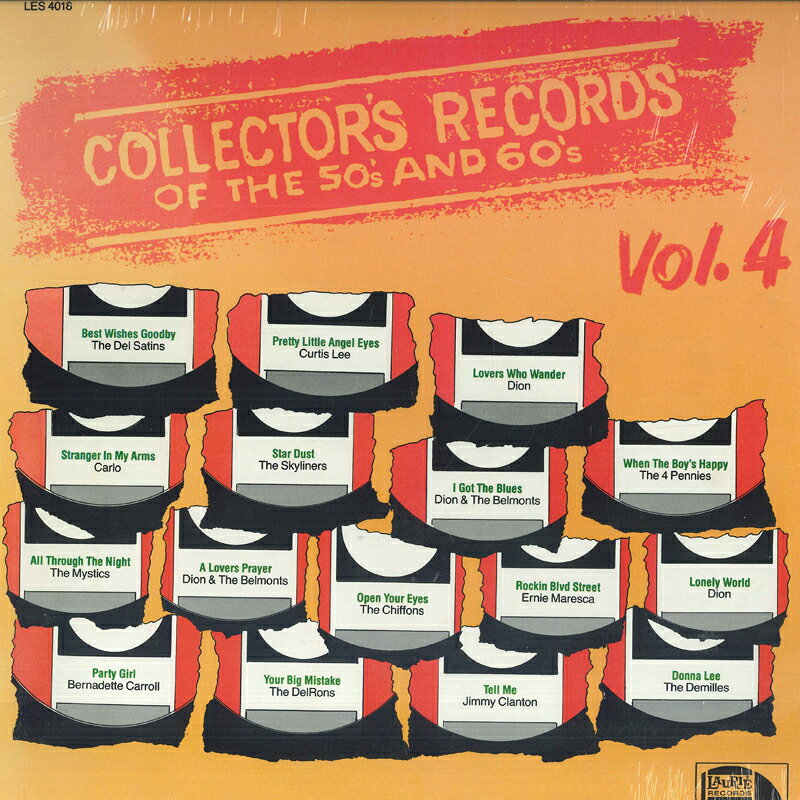・アーティスト Various ・タイトル Collector's Records Of The 50's And 60's Vol. 4 ・レーベル・型番 Laurie Records LES4018 ・フォーマット LP ・コンディション(盤) 新品 (M) ・コンディション(ジャケット) ・コンディション(帯) オビなし ・特記事項 サンプル画像です。実際の商品の画像ではありません 商品写真はバーコード/カタログ番号に対応したサンプル画像ですので、お送りする商品の画像ではありません。帯やライナーなどの付属品は、特記事項に記載されている場合のみ含まれます。プロモやカラーレコードなどの仕様についても、該当する場合のみ特記事項に記載しています。 【ご購入前に必ずご確認ください】 ・本店サイト(www.recordcity.jp)とは価格、送料が違います ・本店サイト、その他支店のオーダーとは同梱発送できません ・注文確定後に別の注文を頂いた場合、注文同士の同梱は致しかねます。 ・別倉庫から発送しているため、店頭受け渡しは対応しておりません ・一部商品は他の通販サイトでも販売しているため、ご注文のタイミングによっては商品のご用意ができない場合がございます。 ・土日祝日はお休みです 金曜・祝前日9時以降のご連絡またはご入金は、返答または発送が週明け・祝日明けに順次対応となります。 ・ご購入後のキャンセル不可 ご購入後のキャンセルはいかなる理由においてもお受けできません。ご了承の上、ご購入くださいませ。 ・日本郵便(ゆうパック/ゆうメール)によるお届けになります。 ・中古品であることをご理解ください 当ストアでは中古商品を主に販売しております。中古品であることをご理解の上ご購入ください。また、一部商品はRecordCityオンラインストアで試聴可能です。 ・返品について お客様のご都合による返品は一切承っておりません。 表記の内容と実際の商品に相違がある場合、また針飛び等で返品・返金をご希望される場合は、商品の到着後1週間以内にご連絡ください。商品の返送をこちらで確認後、キャンセル・返金を行います。 コンディションVG以下の商品は返品できません。プレイに影響のない表面のこすれ傷、プレス起因のノイズ盤は返品の対象外です。 【コンディション表記】 ・ほぼ新品(M-)(Like New) 完全な新品。未使用。当店ではほぼ使用しません ・非常に良い(EX)(Excellent) 中古盤として美品な状態。わずかな経年を感じるものの傷みを感じさせない、当店基準で最高の状態 ・良い(VG+)(Very Good Plus) 丁寧に扱われた中古品で、軽い使用感がみられる。 ・可(VG)(Acceptable) 使い込まれた中古品で、「良い」よりもさらに使用感がみられる。 ・悪い(VG-)(Bad) 状態が悪いアイテム。使用の保障はなく、再生不可、針飛び、目立つノイズがあるかもしれない。状態によるクレーム不可。返品不可。 ・非常に悪い(G)(Very Bad) 「悪い」よりさらに状態が悪いアイテム。使用の保障はなく、再生不可、針飛び、目立つノイズがあるかもしれない。状態によるクレーム不可。返品不可。 ・ジャンク(Fair)(Junk/Fair) 割れている、反っている、水ダメージがある、カビ、ジャケットが分離している、ひどい書き込み、ひどい擦れなど最低の状態。使用の保障はなく、再生不可、針飛び、目立つノイズがあるかもしれない。状態によるクレーム不可。返品不可。 ・ジャンク(Poor)(Junk/Poor) 割れている、反っている、水ダメージがある、カビ、ジャケットが分離している、ひどい書き込み、ひどい擦れなど最低の状態。使用の保障はなく、再生不可、針飛び、目立つノイズがあるかもしれない。状態によるクレーム不可。返品不可。
