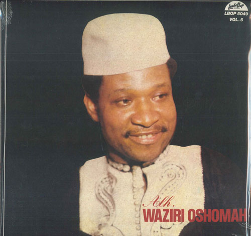 【新品】米LP Sir Waziri Oshomah & His Tradi Vol. 5 LBOP5049 Luaka Bop /00260