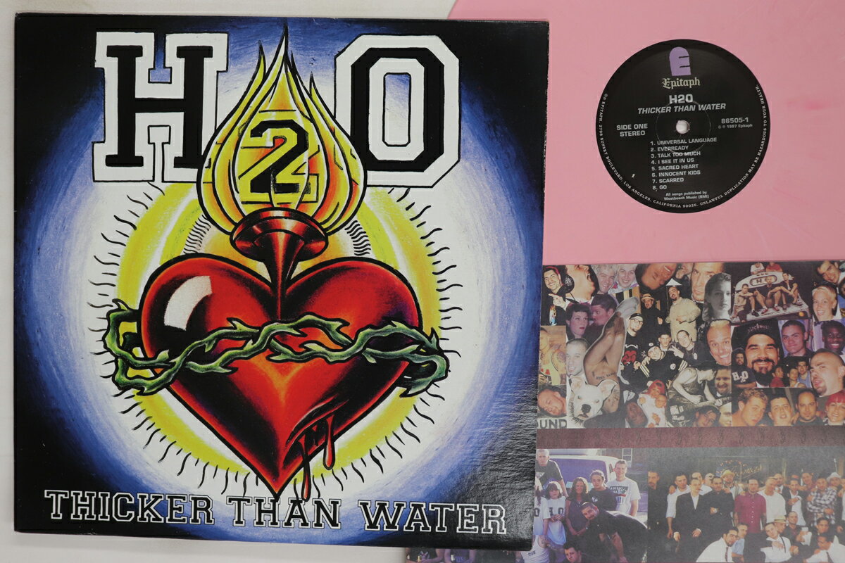 【中古】LP H2O Thicker Than Water 865051 EPITAPH /00260