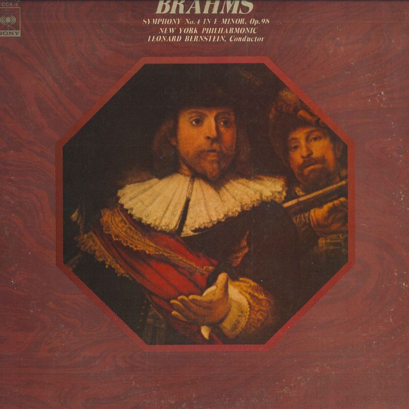 【中古】LP レナード・バーンスタイン, ニュ ブラームス: 交響曲第4番 ホ短調 作品98 FCCA4 CBS SONY recordcity-11261986 RECORD CITY 楽天市場店 パッケージ画像