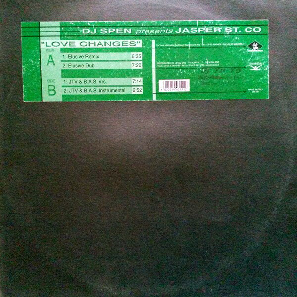 伊12” DJ Spen, Jasper Street Co. Love Changes DB091 Dream Beat /00250