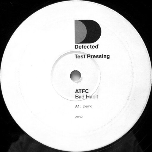 【中古】英12” ATFC Bad Habit (Demo Mix) ATFC1 Defected /00250 【中古】英12” ATFC Bad Habit (Demo Mix) ATFC1 Defected /00250