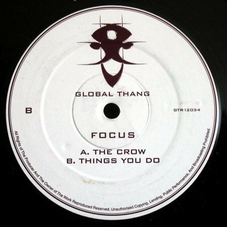 【中古】英12” Focus The Crow / Things You Do GTR12034 Global Thang /00250