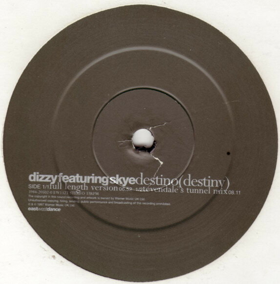 【中古】英12” Dizzy Destino (Destiny) EW132T EastWest /00250