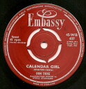 【中古】英7” Don Duke Calendar Girl / Walk Right Back 45WB437 Embassy /00080
