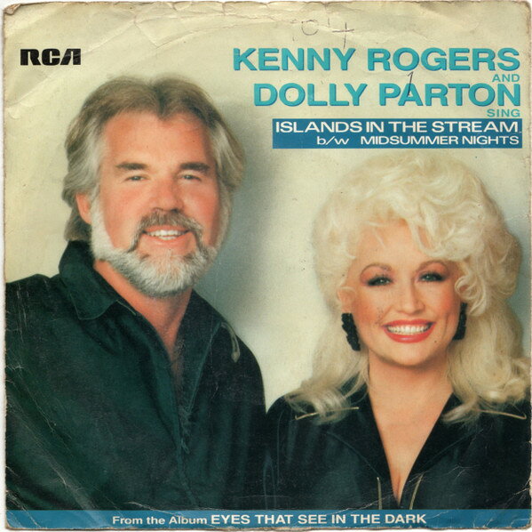 7” Kenny Rogers &amp; Dolly Parton Islands In The Stream b/w Midsummer Nights RCA378 RCA /00080