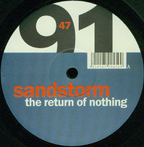 【中古】ベルギー12” Sandstorm The Return Of Nothing XN4791 Xtra Nova /00250 【中古】ベルギー12” Sandstorm The Return Of Nothing XN4791 Xtra Nova /00250