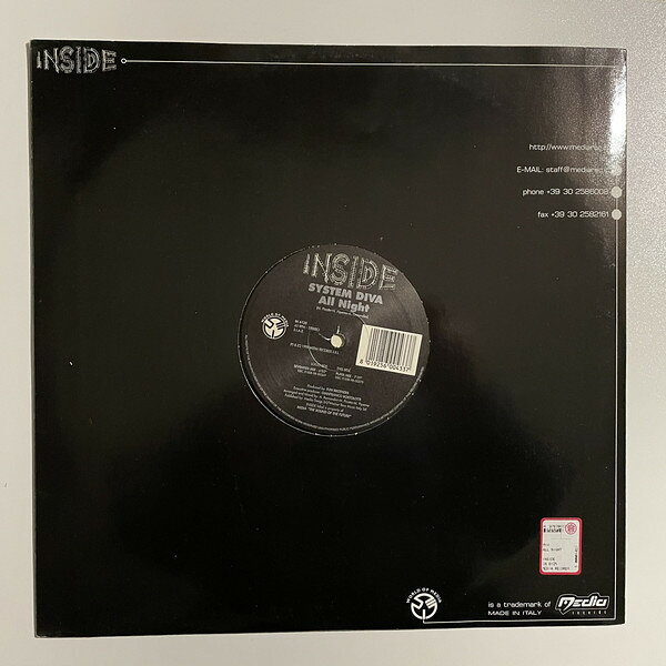 伊12” System Diva All Night IN6125 Inside /00250