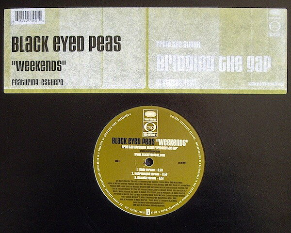 12” Black Eyed Peas Weekends 0694973901 Interscope Records /00250