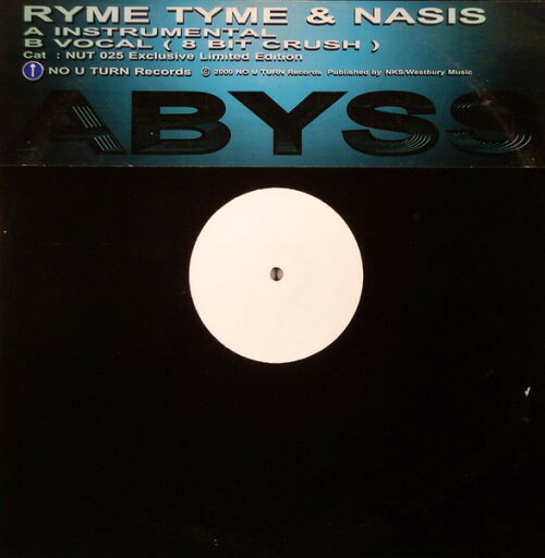 【中古】英12” Ryme Tyme & Nasis Abyss NUT025 No U-Turn /00250 【中古】英12” Ryme Tyme & Nasis Abyss NUT025 No U-Turn /00250
