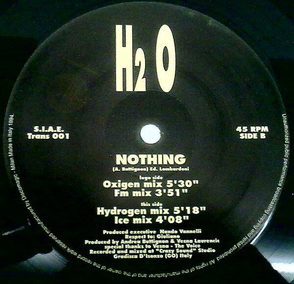 伊12” H2O (41) Nothing TRANS001 Trans Departament /00250