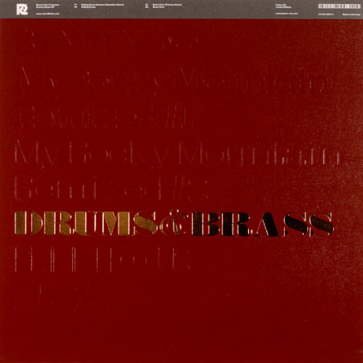 【中古】12” Steven Perri & Zamaun Drums & Brass EP PULVER031 Pulver Records /00250 【中古】12” Steven Perri & Zamaun Drums & Brass EP PULVER031 Pulver Records /00250