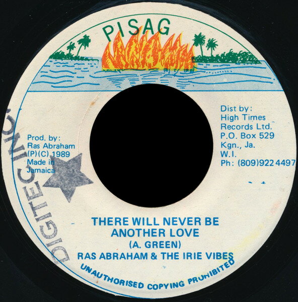 【中古】ジャマイカ7” Ras Abraham &amp; The Irie Vibes Bad Boy NONE Pisag /00080