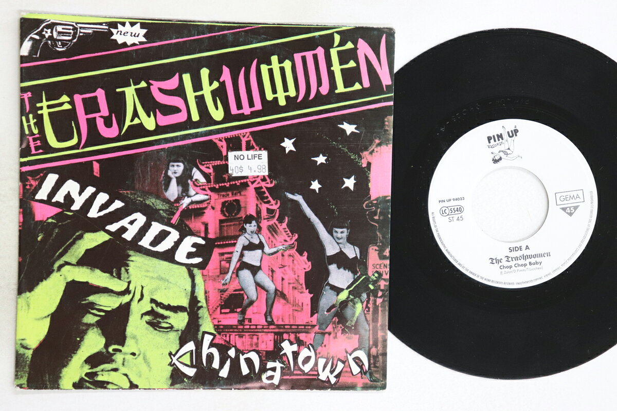 Other - 【中古】独7” Trashwomen Invade Chinatown PINUP94023 PIN UP /00080