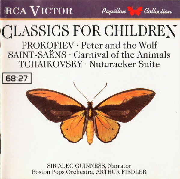 米CD Prokofiev, Saint-Saens, Tchaik Classics for Children 67182RG RCA Victor /00110