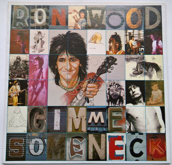 【中古】米LP Ron Wood (Rolling Stones, Face Gimme Some Neck PC35702 COLUMBIA /00260