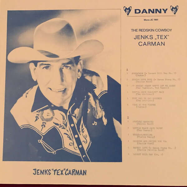 【中古】LP Jenks ”Tex” Carman The Redskin Cowboy JC7801 Danny /00260